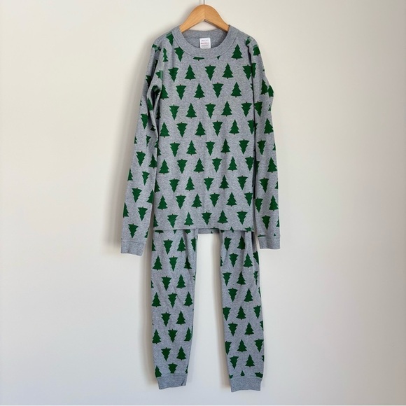 Hanna Andersson Other - Hanna Andersson Holiday Tree Long John Pajama Set 14
